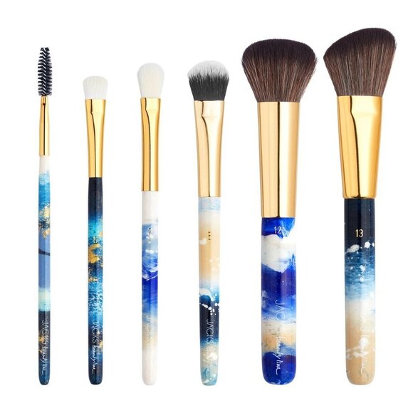 Designer JACKS beauty line Makeup‎ Brush Starter Set Aqua - Picture 1 of 7